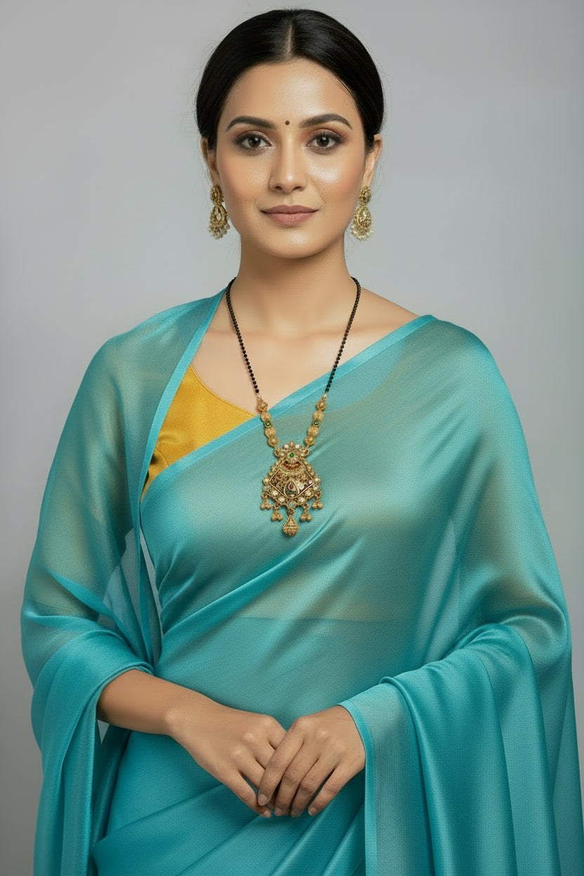 Aavya Royal Floral Mangalsutra