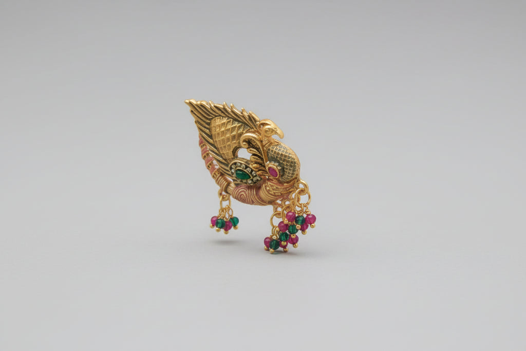 Mayura Regal Enamel Statement Ring