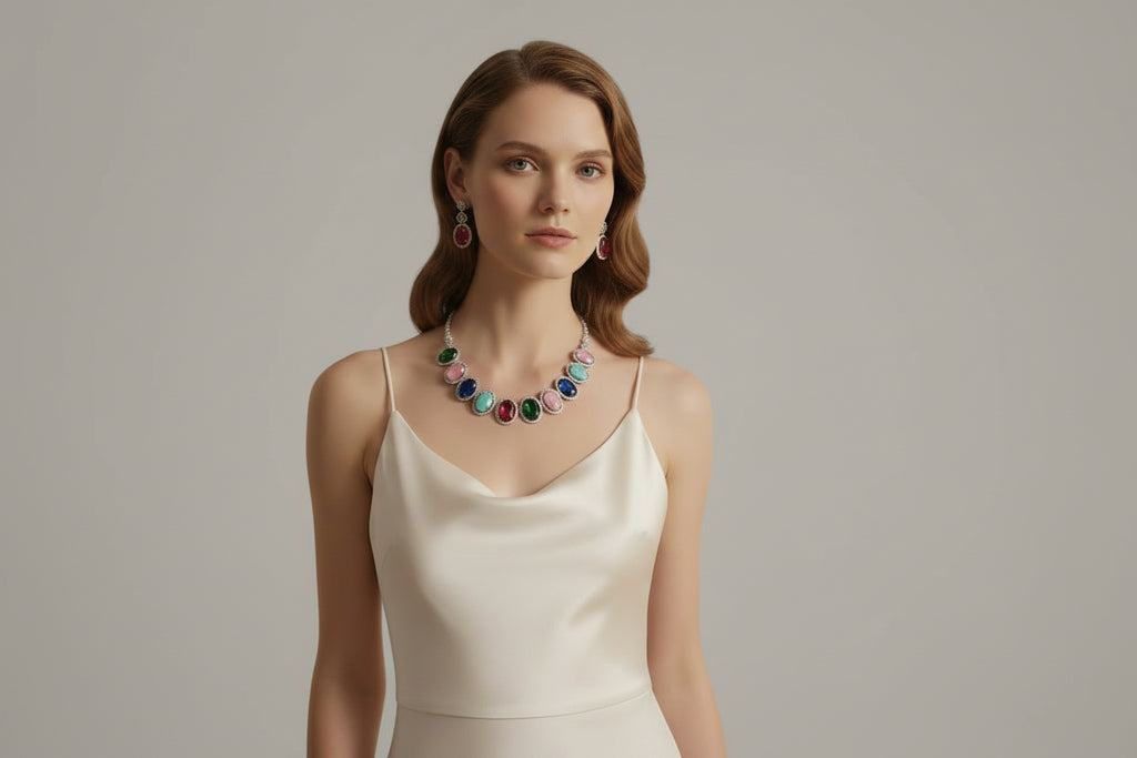 The Multi-Gemstone Halo Set
