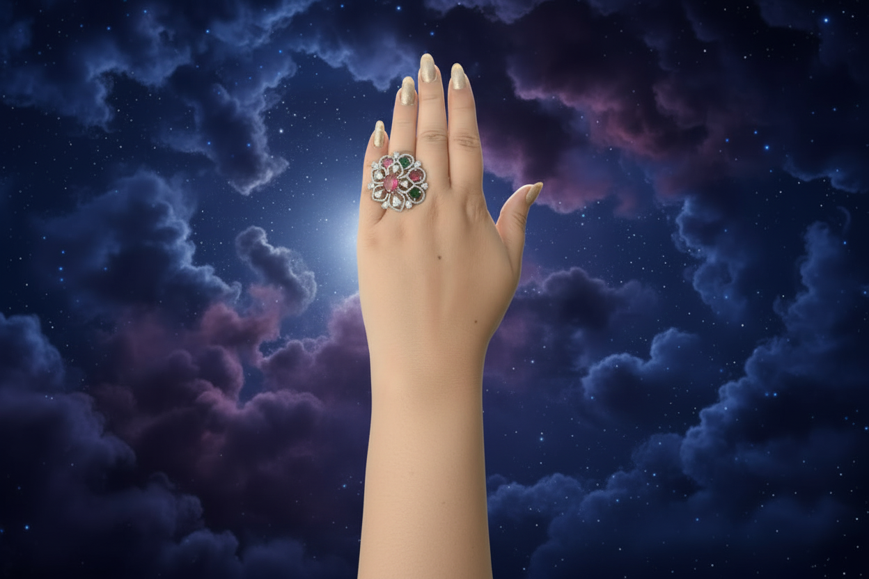 Vintage Heirloom Cocktail Ring